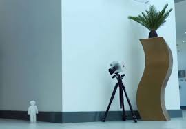 Camera around corner